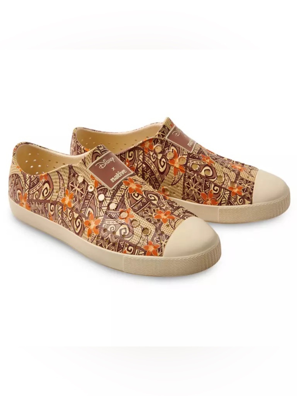 Native Disney Moana Jefferson Shoes Size W6/M4